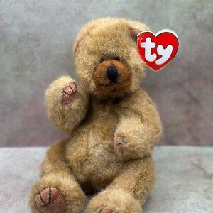 Collectible Ty Brown beanie baby Teddy Bear - Brown Stuffed Animal collectible